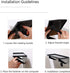 11.5 Inch Adjustable Screen Top Shelf Organizer for TV Computer Monitor Flat Screen, TV Mount Top Shelf Used to Place Soundbar Cable Box Speakers ...